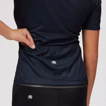 Джерси с короткими рукавами Fusion женские Giordana, темно-синий