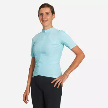 Джерси с короткими рукавами MTB – гоночный синий ROCKRIDER, цвет blau