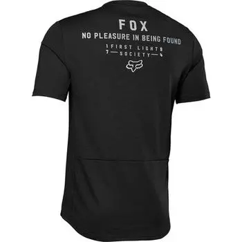 Джерси с короткими рукавами Ranger Dri-Release мужское Fox Racing, цвет Crys Black