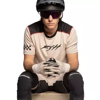 Джерси с короткими рукавами Ronin Alloy мужские Fasthouse, бежевый