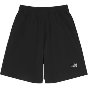 Джерси-шорты X Salomon X Salomon MM6 Maison Margiela, черный