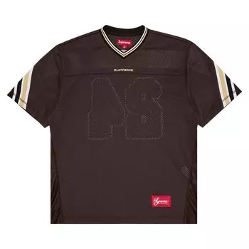 Джерси Supreme Jacquard Rib Football Jersey Brown, коричневый