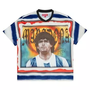 Джерси Supreme Maradona Soccer Jersey Multicolor, разноцветный