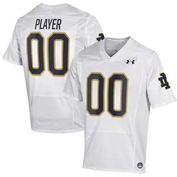 Джерси Under Armour Notre Dame Fighting Irish, белый