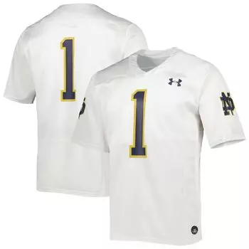 Джерси Under Armour Notre Dame Fighting Irish, белый