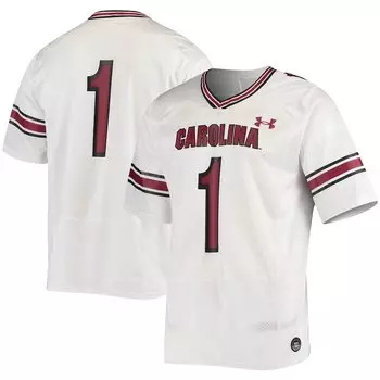 Джерси Under Armour South Carolina Gamecocks, белый