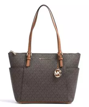 Джет сет шоппер из искусственной кожи Michael Kors, коричневый
