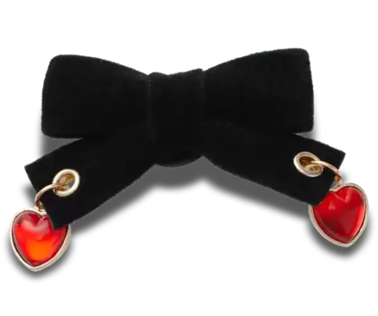 Джиббитсы Heart Dangle Bow Crocs