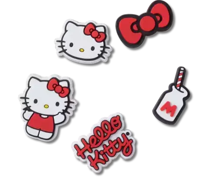 Джиббитсы Hello Kitty 5 Pack Crocs