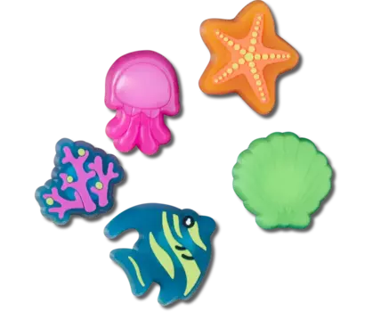 Джиббитсы Lights Up Under The Sea 5 Pack Crocs