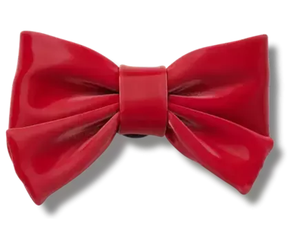 Джиббитсы Maroon Bow Dark Romance Crocs