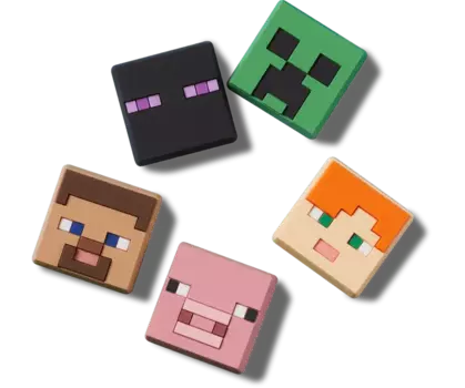 Джиббитсы Minecraft 5 Pack Crocs