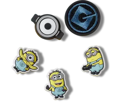 Джиббитсы Minions 5 Pack Crocs