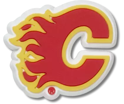 Джиббитсы NHL Calgary Flames Crocs