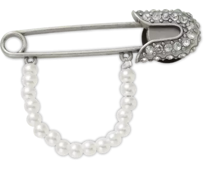 Джиббитсы Pearl Chain Safety Pin Crocs
