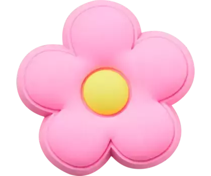 Джиббитсы Pink Flower Crocs