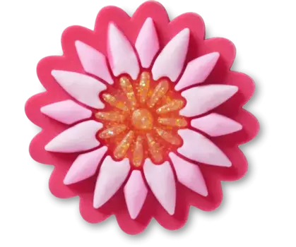 Джиббитсы Pink Mandala Flower Crocs