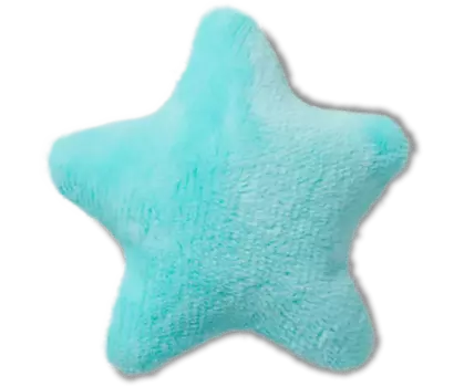 Джиббитсы Plush Squeaky Blue Star Crocs