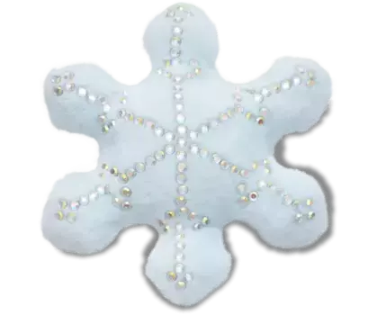 Джиббитсы Plush Studded Snowflake Crocs