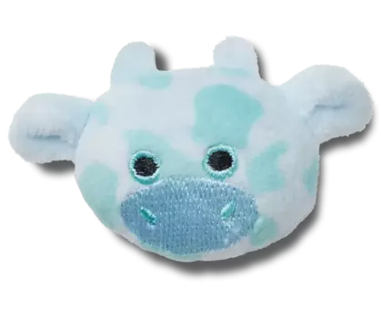 Джиббитсы Puff Blue Cow Crocs
