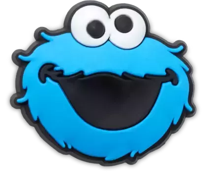 Джиббитсы Sesame Street Cookie Monster Crocs