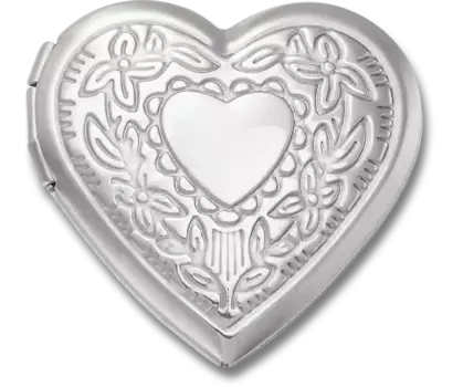 Джиббитсы Silver Heart Locket Crocs