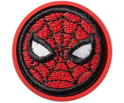 Джиббитсы Spiderman Cartoon Face Crocs