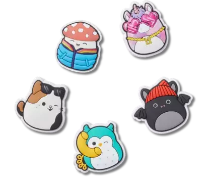 Джиббитсы Squishmallows 5 Pack Crocs
