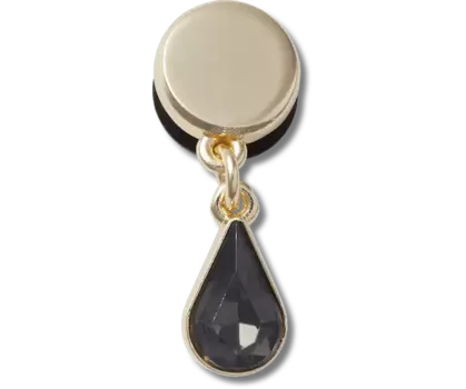 Джиббитсы Tiny Black Pear Dangle Crocs