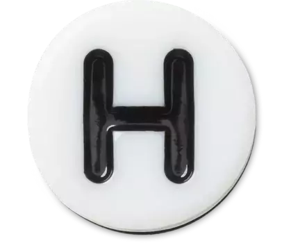 Джиббитсы Tiny Friendship Letter H Crocs