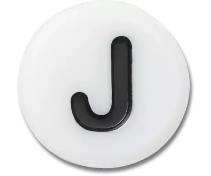 Джиббитсы Tiny Friendship Letter J Crocs