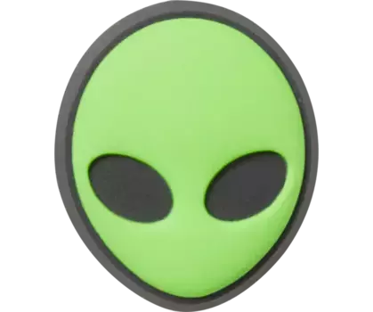 Джиббитсы Tiny Green Alien Head Crocs