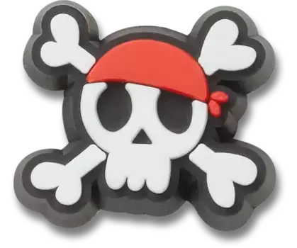 Джиббитсы Tiny Pirate Skull Crocs