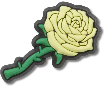 Джиббитсы White Rose Crocs