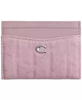Джиговая картхолдер Essential Denim COACH, мультиколор