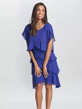 Джина Баккони Trysta Платье из бисера, Ирис