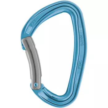 Джинн Бент карабин Petzl, бирюзовый