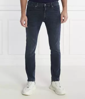Джинс мужские Hugo Хьюго 734 облегающего кроя, синий