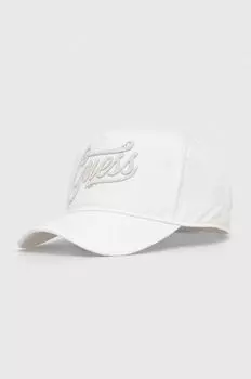 Джинсовая бейсболка Guess, белый