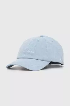 Джинсовая бейсболка Tommy Jeans, синий