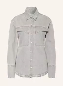 Джинсовая блузка Closed, серый