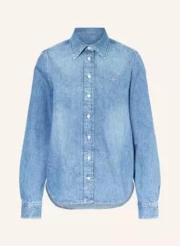 Джинсовая блузка Gant, голубой