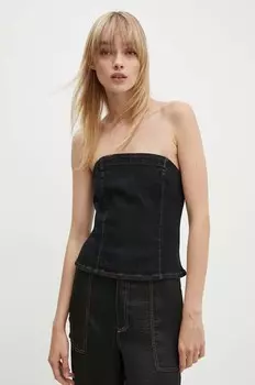 Джинсовая блузка Gestuz, черный