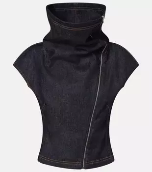 Джинсовая блузка Jacquemus, Dark Navy