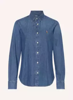 Джинсовая блузка Polo Ralph Lauren, синий
