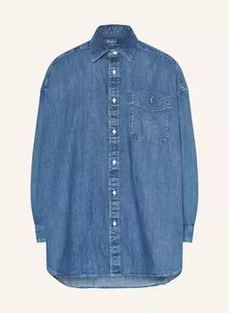 Джинсовая блузка Polo Ralph Lauren, синий