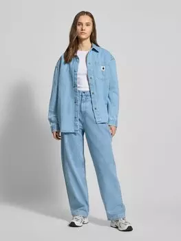 Джинсовая блузка прямого кроя с нагрудным карманом, модель «Альта» Carhartt Work In Progress