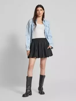 Джинсовая блузка свободного кроя с узорчатой строчкой, модель «HAYDEN» Vero Moda