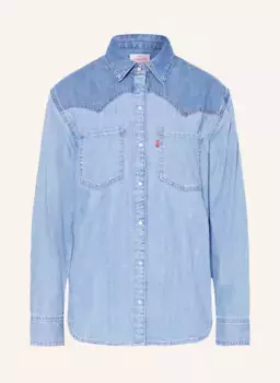 Джинсовая блузка teodora Levi's, синий