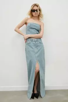 Джинсовая блузка Won Hundred, синий